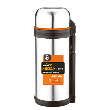 Термос Kovea Mega Hot с широкой горловиной, 1,2л/+18h/-24h
